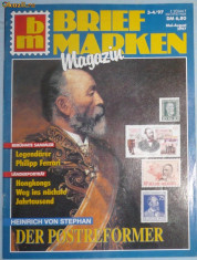 GERMANIA - BRIEF MARKEN MAGAZIN. REVISTA FILATELICA foto