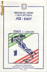 HARTA RUTIERA ITALIA 83/83CM foto