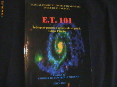 E. T. 101-TRADUS DE OLIVIA STANESCU- foto