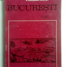 MATERIALE DE ISTORIE SI MUZEOGRAFIE -MUZEUL MUNICIPIULUI BUCURESTI VOL8