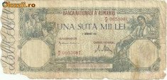 Bancnota 100.000 lei - 21 octombrie 1946 foto