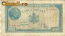 Bancnota 5000 lei - 10 octombrie 1944 foto