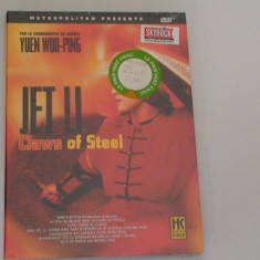 DVD original JET LI - CLAWS OF STEEL - sigilat