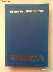 I. TEODORESCU EXARCU, N. URSEA, EM. MANOLESCU, GH. BADIU - FIZIOLOGIA SI FIZIOPATOLOGIA EXCRETIEI