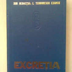 I. TEODORESCU EXARCU, N. URSEA, EM. MANOLESCU, GH. BADIU - FIZIOLOGIA SI FIZIOPATOLOGIA EXCRETIEI