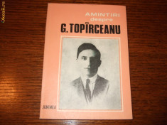 Amintiri despre G. Toparceanu foto