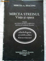 Mircea Streinul Viata Si Opera - Mircea A.diaconu foto