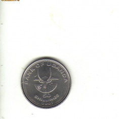 bnk mnd Uganda 50 shillings 2007 unc