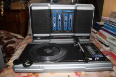 PICK-UP STEREO PORTABIL - VOLNA 307C-1 (DIFUZOARE INCLUSE) foto