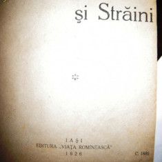 G Ibraileanu, Scriitori romani si straini, Iasi 1926, cartonata si legata piele