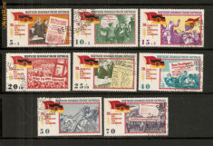 Timbre Germania DDR 1965 Obliterate foto