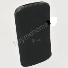 Husa HTC Desire HD Neoprene Original + stylus + folie protectie