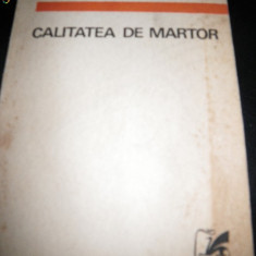 Ana Blandiana, Calitatea de martor, 1970, cu autograf autor