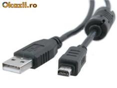 cablu date CB-USB6 CB-USB5 CB-USB8 Olympus Stylus TG-310 TG-610 TG-810, Olympus Touch TG-1 TG-820 TG-620 TG-320 foto