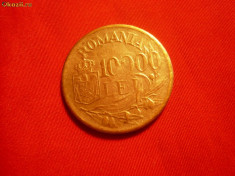 Moneda-Jeton pt. Cazinouri- 10 000 Lei 1947 Mihai I ,argintat foto