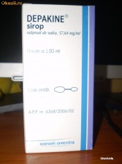 DEPAKINE sirop foto