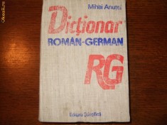 Mihai Anutei - DICTIONAR ROMAN - GERMAN foto
