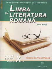 Manual LIMBA ROMANA - CLASA A X A SAM ED. NICULESCU foto
