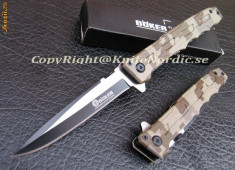 Cutit Briceag BOKER Camo Mosquito foarte rar model deosebit foto