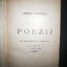 Mihai Eminescu, Poezii, editia 12-16? 1920-1927