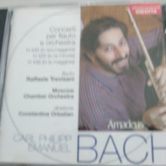 CD ORIGINAL: C.P.E. BACH - CONCERTI PER FLAUTO E ORCHESTRA