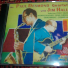 CD JAZZ - PAUL DESMOND QUARTET WITH JIM HALL