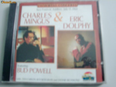 CD JAZZ - CHARLES MINGUS &amp;amp;amp; ERIC DOLPHY feat. BUD POWELL AT ANTIBES 1960 (w/TED CURSON / BOOKER ERVIN / DANNIE RICHMOND) foto