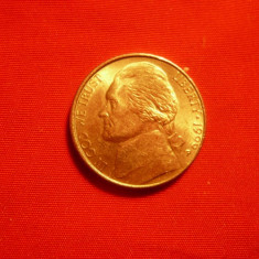 5 Centi SUA,lit.P,1999 Efigie schimbata ,cal.NC, met.alb