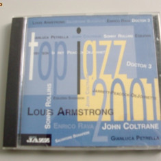 CD TOP JAZZ 2001(L. Armstrong/S. Bonafede/E. Rava/R. Sellani/Doctor 3/G. Petrella/J. Coltrane/S. Rollins/K. Jarrett/G. Peacock/J. DeJohnette etc.)