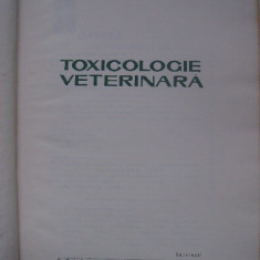 M. Ripeanu, I. Gavrila - Toxicologie veterinara