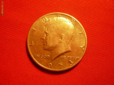 1/2 Dolar 1973 SUA ,cal.F.Buna ,metal alb ,d=3cm. foto