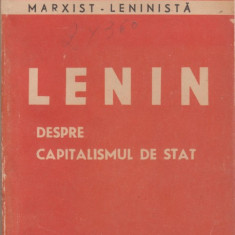 Lenin / Despre capitalismul de stat