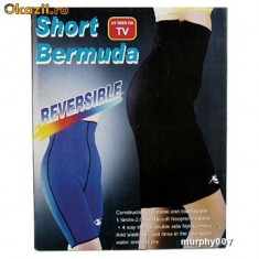 SHORT BERMUDA SLABIT PANTALONI NEOPREN FITNESS,MARIMI(L,XL,XXL) -SHORT FITNESS foto