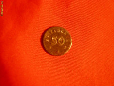 Jeton 50 Pf.-cca. 1950 Germania ,metal alb foto