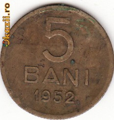 5 Bani- 1952 foto