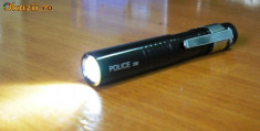 lanterna police 3W mini lanterna tip pix foto