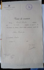 Semnatura olografa a istoricului Ion Nistor pe document , 1928 + 12 documente foto