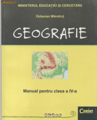 Manual GEOGRAFIE CLS A IV A ED.CORINT foto