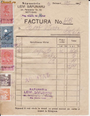 FACTURA 1941- francatura multipla foto