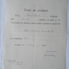 Semnatura olografa a istoricului Ion Nistor pe document , 1929
