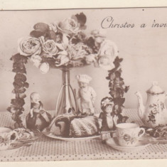Christos a inviat! - pastele 1926,circulata la Chisinau