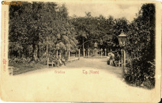 Targu Neamt - Tg.Niamt-Gradina - aprox.1905 - clasica foto