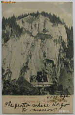 Sinaia - Vederea generala a Pesterei 1902 foto