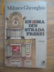 Mihnea Gheorghiu - Enigma din strada presei foto