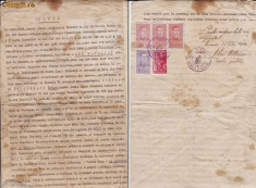 ACT NOTARIAL - 1942 foto