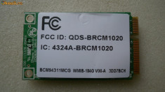 Modul wireless intern laptop Broadcom BCM94311mcg foto