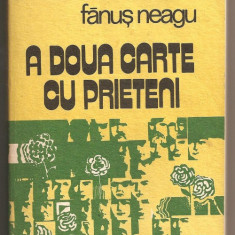 (C73) "A DOUA CARTE CU PRIETENI" DE FANUS NEAGU