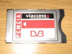 Modul PCMCIA Viaccess: citeste cardul TVR in rec cu slot CI foto
