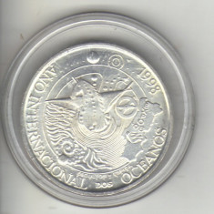 bnk mnd Portugalia 1000 escudos 1998 unc , argint