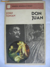 JOSEF TOMAN - DON JUAN foto